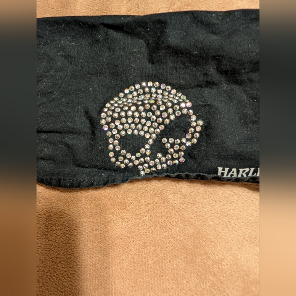 Authentic Harley-Davidson® Willie G Inspired Skull Headband - Picture 2 of 4